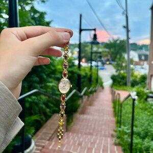 Vintage Style Gemstone Watch